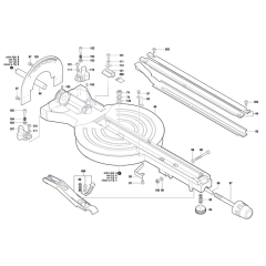 Slide Mitre Saw Assembly