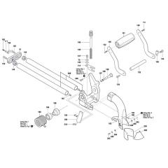 Bosch GCM 8 SDE Saw Assembly