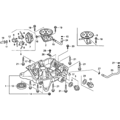 Oil Pan Assembly for Honda GCV520