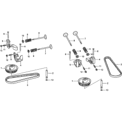 Camshaft Assembly for Honda GCV520