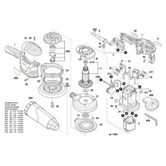 Orbital Sander Assembly for Bosch