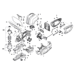 Hedgecutter Assembly for Bosch