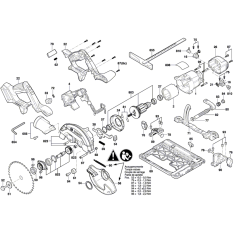 Circular Saw Assembly for Bosch