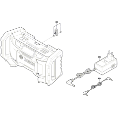 Cordless Radio Assembly