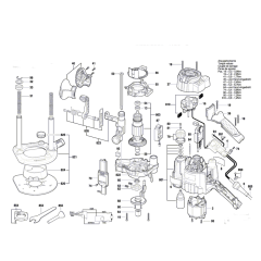 Router Assembly for Bosch