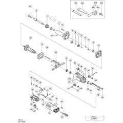 Hikoki GP5V Main Assembly
