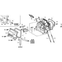 Cylinder Head Assembly for Honda GX200T2 Engines