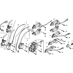 Ignition Coil Assembly for Honda GX200T2 Engines