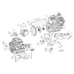 Pump Drive & Engine Assembly