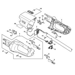 Handle Housing for Stihl HLA 65