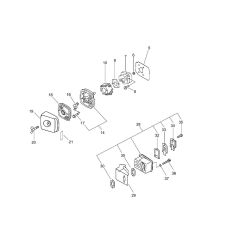 Air Cleaner & Muffler for HC-1500