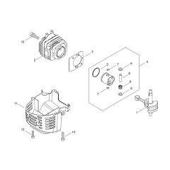 ECHO HC-1501 Engine Parts