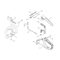 Handle for ECHO HC-156