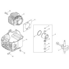 ECHO HC-2020 Engine Parts