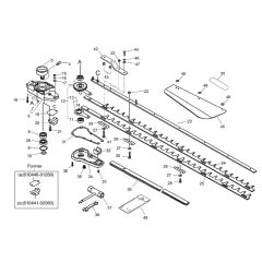 ECHO HC-2410 Hedgetrimmer Parts
