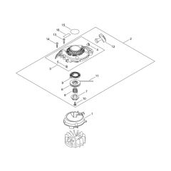 Recoil Starter for ECHO HC-2810ESR
