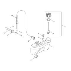 Fuel Tank for ECHO HCR-165ES