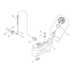Fuel Tank for ECHO HCS-2810ES