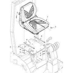 Operators Seat Assembly