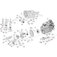 Pump Drive & Engine Assembly