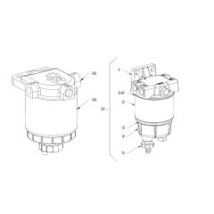 Fuel Filter for Hamm HD50