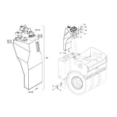 Hydraulic Oil Tank for Hamm HD50