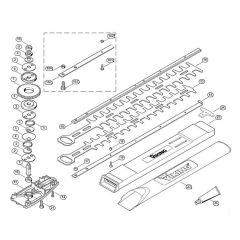 Gear Box & Cutting Bar