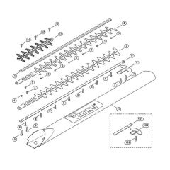 Cutter Bar Assembly for HE 815