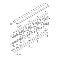 Cutter Bar Assembly for HEL 600