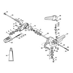 Angle Drive Assembly for Stihl HL 135