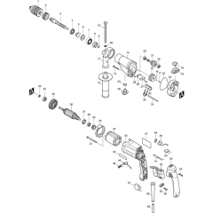 Main Assembly for Makita HP2051