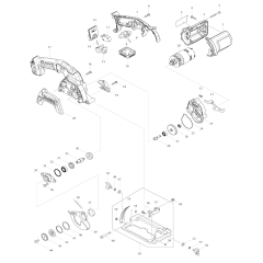 Makita HS301D Assembly