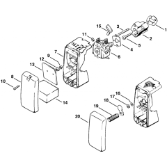 Stihl hs60av clearance carburetor