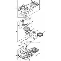 Stihl HSA94T Assembly Gear Head Assembly