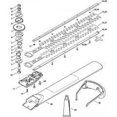 Stihl Gear Head Assembly