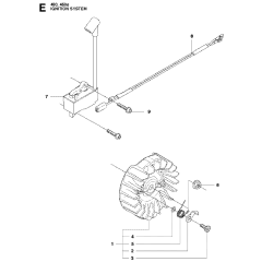 Ignition System Assembly For Husqvarna 450 Chainsaw