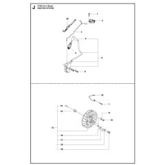 Ignition System Assembly for Husqvarna K760 Cut N Break Disc Cutters