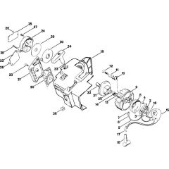 Ignition system Assembly for Stihl FS150 FS151 Clearing Saw
