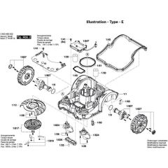 Bosch Indego 400 Mower Assembly