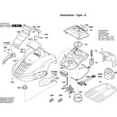 Bosch Indego Mower Assembly