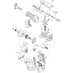 Makita JR180D Main Assembly