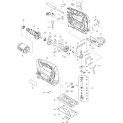 Makita JV0600 Jigsaw Assembly