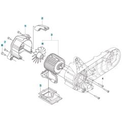 Motor for Husqvarna K1 PACE