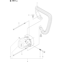 Gear Housing Assembly for Husqvarna K3000 Disc Cutters