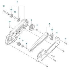 Cutter Arm for Husqvarna K540I Battery Disc Cutter