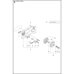 Clutch Assembly for Husqvarna K650 Cut N Break Disc Cutters