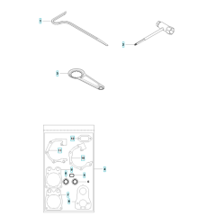 Accessories for Husqvarna K760 Cut-n-Break II Disc Cutter