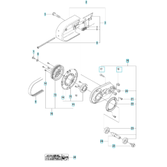 Belt Guard & Pulley Assembly