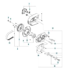Belt Guard & Pulley Assembly