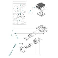 Air Filter for Husqvarna K770